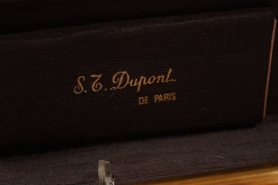 Cartier and Dupont pens and ball pens